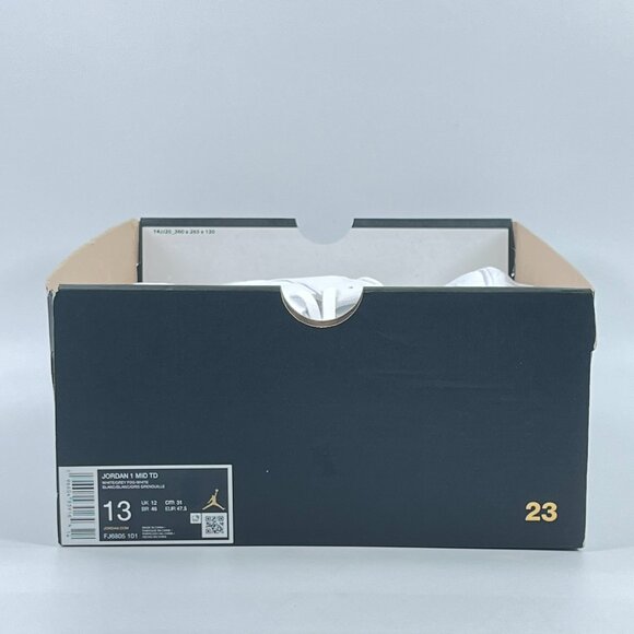 Jordan 1 Mid TD \'Grey Fog\' FJ6805-101 Football size 13 main image 4